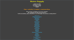 Desktop Screenshot of metcosupply.com